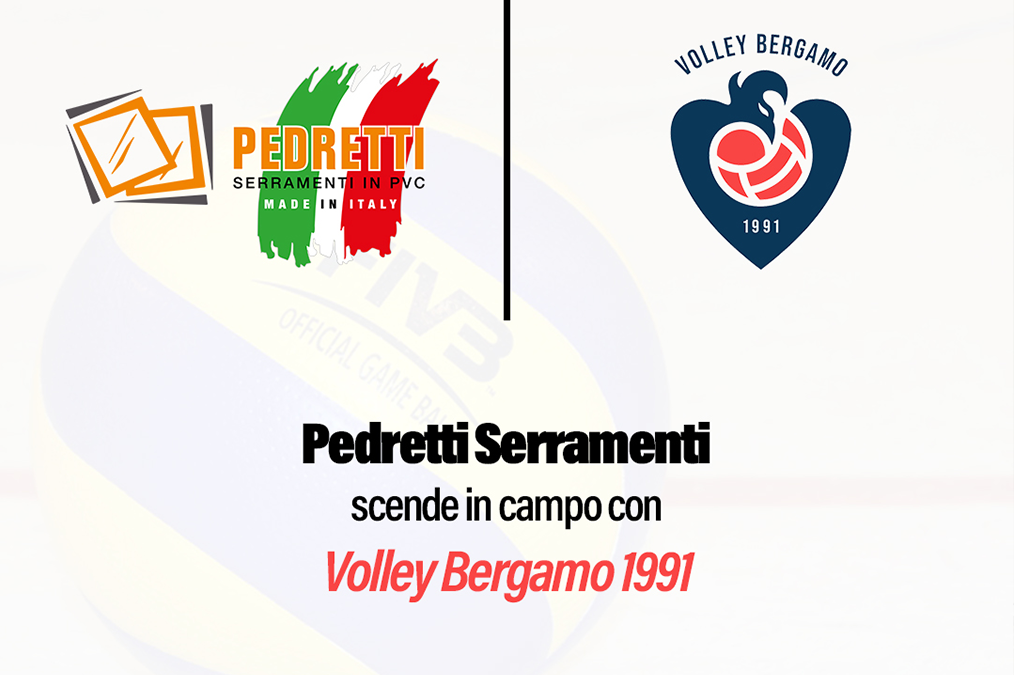 Pedretti sponsor Volley Bergamo